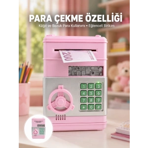 Şifreli Elektronik Para Biriktirme Kumbarası Büyük Kapasiteli