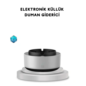 Sigara Dumanı Ve Koku Giderici Hava Temizleyici Küllük – 2 Katmanlı Filtreli