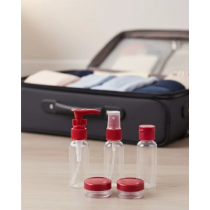 Taşınabilir 5 Parça Seyahat Kozmetik Dolum Seti 30 Ml