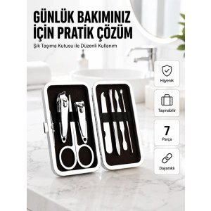 Taşınabilir Çantalı Çok Fonksiyonlu Bakım Seti