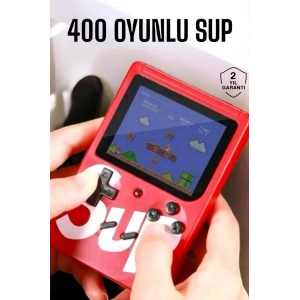 Taşınabilir El Atarisi Sup 400 Oyunlu Mini Oyun Konsolu