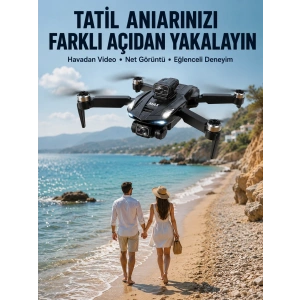 Taşınabilir Katlanabilir Drone İle Açık Alanlarda Keyifli Uçuş Deneyimi