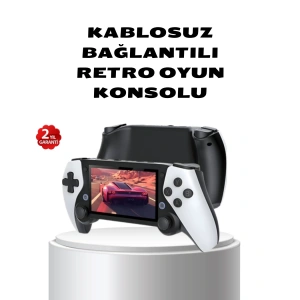 Taşınabilir Retro Oyun Konsolu – 4.3 İnç Ekran, 64 Gb Hafıza Ve Klasik Oyun Arşivi
