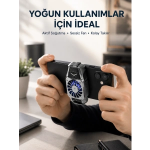 Telefon Isınmasını Azaltan Aktif Fanlı Soğutucu Sistemi