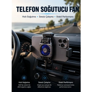 Telefon Soğutucu Fan Aktif Soğutma Sistemi İle Güçlü Performans