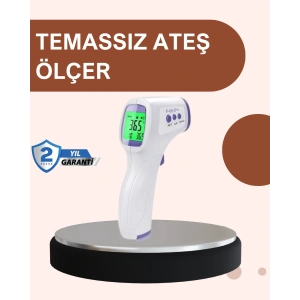 Temassız Dijital Ateş Ölçer Büyük Ekranlı Hızlı Okuma