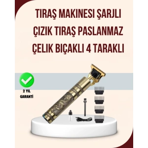 Titreşim Motorlu Erkek Saç Ve Sakal Düzeltici