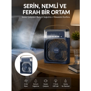 Tüm Gün Kullanıma Uygun Enerji Tasarruflu Fan Yeni Nesil