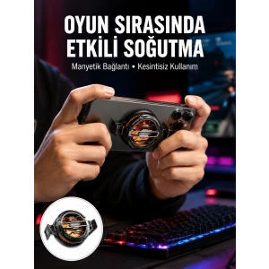 Tüm Telefonlarla Uyumlu Kompakt Soğutucu | Yüksek Performanslı Hızlı Soğutma Yeni Nesil