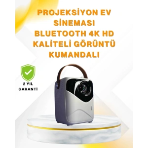 Ultra Hd Çözünürlüklü Taşınabilir Projektör – 1920x1080 Piksel Görüntü Kalitesi