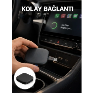 Usb Girişli Tak Çalıştır Kablosuz Android Auto Cihazı Yeni Nesil