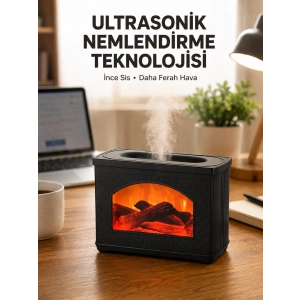 Usb Güçlü Ultrasonik Hava Nemlendirici Sessiz Çalışan 270 Ml Difüzör