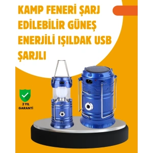 Usb Şarjlı Çok Fonksiyonlu Kamp Feneri – Taşınabilir Ve Dayanıklı