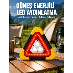 Usb Şarjlı Çok Modlu Acil Durum Feneri  Yeni Nesil