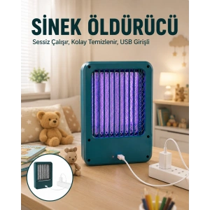 Sessiz Çalışan Usb Destekli Elektrikli Sinek Öldürücü Makinesi