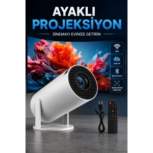 Usb Ve Kablosuz Bağlantı Özellikli 5000 Saat Ampul Ömürlü Projeksiyon