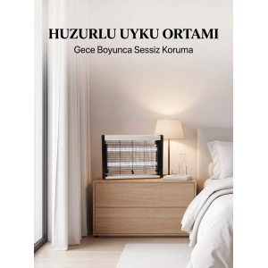 Uv Işıklı Elektrikli Sinek Öldürücü Sessiz Ve Etkili Kullanım