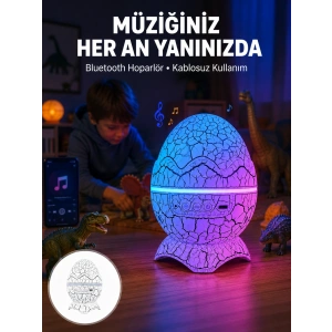 Uzaktan Kumandalı, Usb Girişli, Döner Projektör Lamba Yeni Nesil