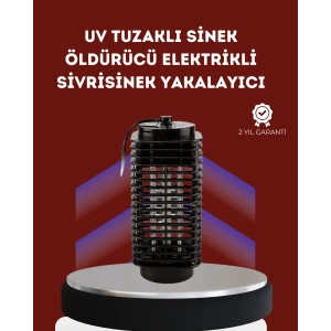 Uzun Ömürlü Elektrikli Sivrisinek Katili – Sessiz Çalışma, Güçlü Performans