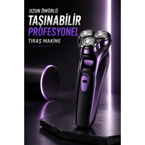 Uzun Ömürlü Taşınabilir Profesyonel Tıraş Makine