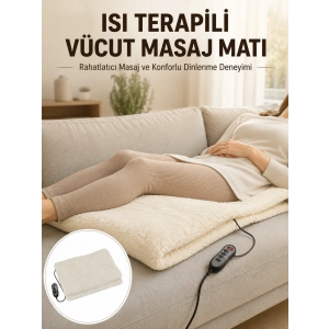 Vücut Masaj Matı Isı Terapili Ve Çok Bölgeli Masaj Yeni Nesil