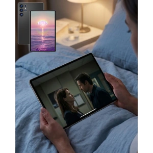 Wifi Destekli Android Tablet 10.1 İnç Geniş Ekran Tablet Seti