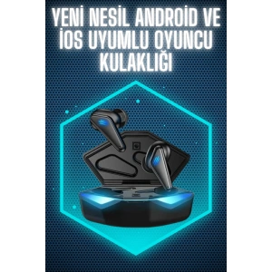Wireless Kulaklık Mikrofonlu Bluetooth Oyuncu Kulaklığı