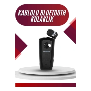 Yaka Kulaklığı Andorid Tüm Cep Telefonlarına Uyumlu Mikrofonlu Titreşimli Makaralı