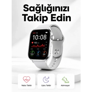 Yeni Nesil Akıllı Saat Adımsayar, Gps, Nabız Ölçer, Uyku Ve Sağlık Takibi (kopya)
