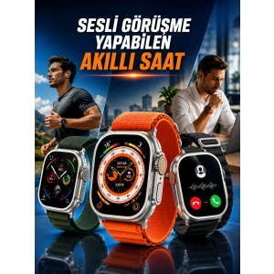 Yeni Nesil Akıllı Saat Nabız Ölçer Sağlık Ölçer Ve Kalori Ölçer Uyku Takibi Nfc Özelliği
