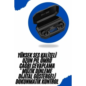 Yeni Nesil Android Ve İos Uyumlu Siyah Profesyonel Oyuncu Kulaklığı