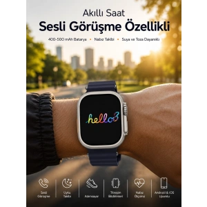 Yeni Nesil Arama Cevaplayan Uyku Ve Sağlık Takibi Gps Özelliği