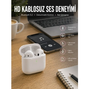 Yeni Nesil Bluetooth Kulaklık Eller Serbest Aramalar Ve Yüksek Kaliteli Ses İçin İdeal Kulaklık