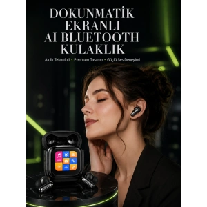 Yeni Nesil Aı Bluetooth Kulaklık Akıllı Dokunmatik Ekranlı