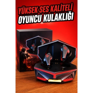 Yeni Nesil Oyuncu Kulaklığı Gürültü Önleyici Uzun Pil Ömrü Bluetooth Bağlantılı