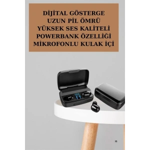 Yeni Nesil Tws Kablosuz Kulaklık Güçlü Batarya Yüksek Kalite Bluetooth 5.0 Anc Özelliği