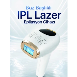 Buz Başlıklı Ipl Lazer Epilasyon Cihazı