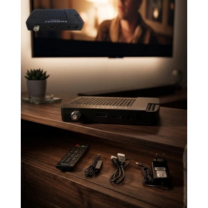 Yüksek Performanslı Hd Uydu Alıcı Çoklu Dil Desteği Usb Film İzleme Özelliği