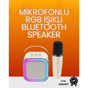 Yüksek Performanslı Kablosuz Karaoke Hoparlör