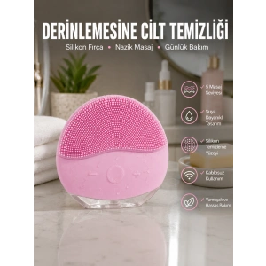 Yüz Temizleme Ve Masaj Aleti Tüm Cilt Tipleri İçin Uygun, Kan Dolaşımını Artıran Yeni Nesil