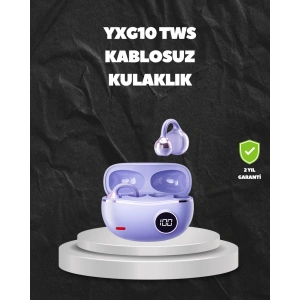 Yxg10 Tws Kablosuz Kulak İçi – Elmacık Kemiği İletimli, Şık Ve Hafif