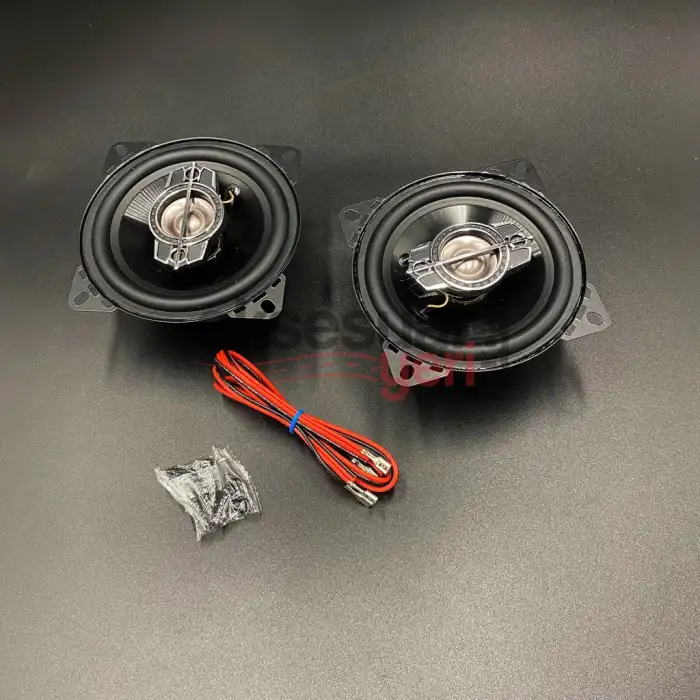 10cm Hoparlör Kapı kolonu 2 Adet Oto Hoparlör Kapı Kolon 200w Tweterli