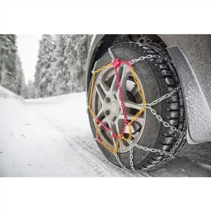 215X65XR16 Lastik Uyumlu Kar Zinciri-Ultra Dayanıklı Demir