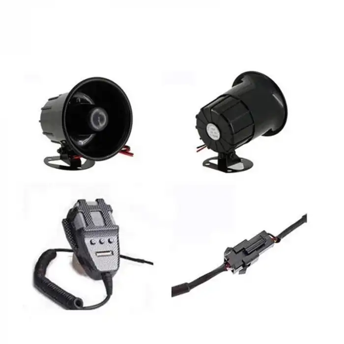 3 Tonlu Mikrofonlu Siren