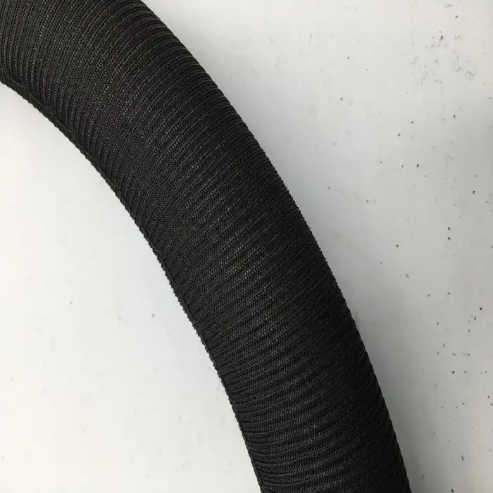 42CM Siyah Renk Pamuksu Kumaş Direksiyon Kılıfı Geçmeli Model A+ İthal Ürün