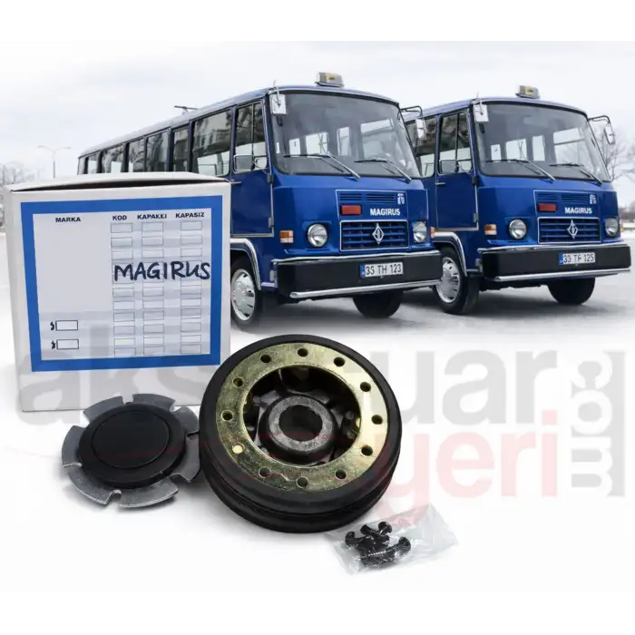 Magirus Dolmuş Uyumlu Spor Direksiyon Göbeği Momo Tip