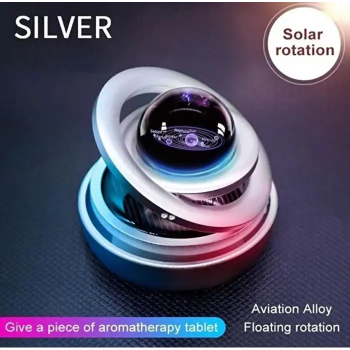 Güneş Enerjisi İle Çalışan Galaksi Temalı Oto Koku