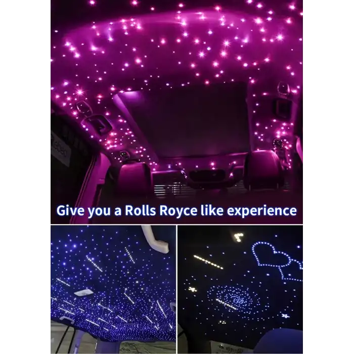 Yıldız Tavan Starlight Araç İçi Ambiyans Seti Tam İçerik