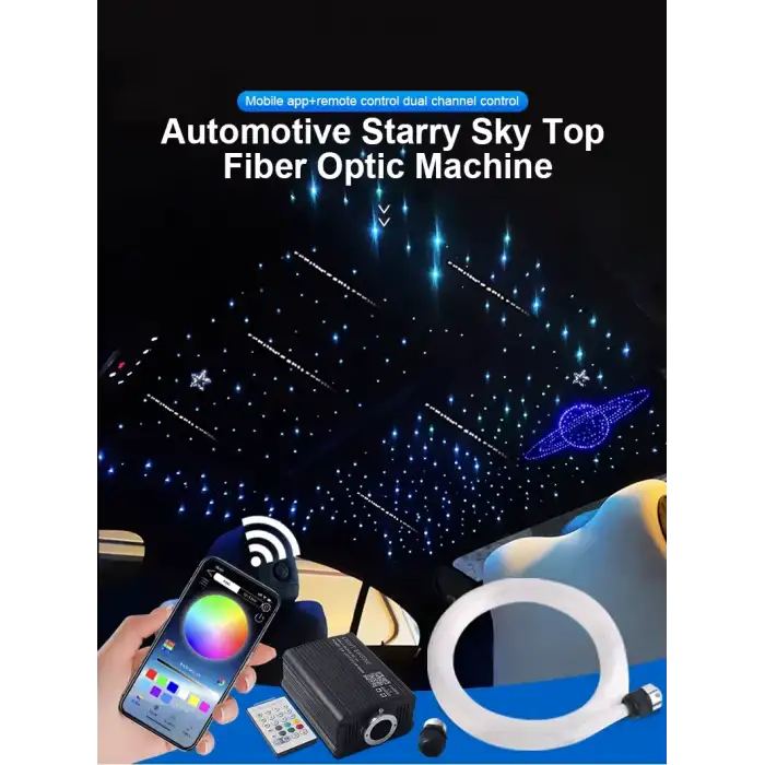 Yıldız Tavan Starlight Premium Lüks Araç İçi Ambiyans Seti Full İçerik