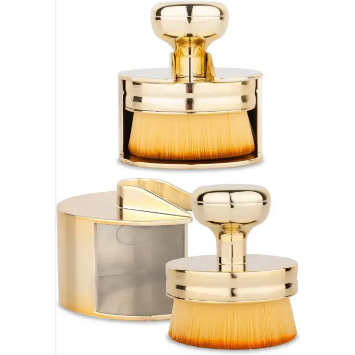 Lastik Parlatma Fırçası Aplikatör Gold Sarı Altın Renk Detay Fırçası